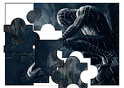 Black Spiderman Jigsaw Puzzle