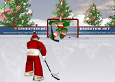 Santa Hockey Game